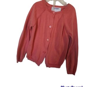 Kids sweater(Girl),Brand : Old Navy,Size :3T,Color: Peach.